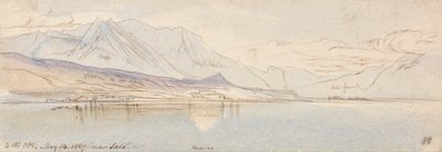 Near Salo, Maderno by Edward Lear